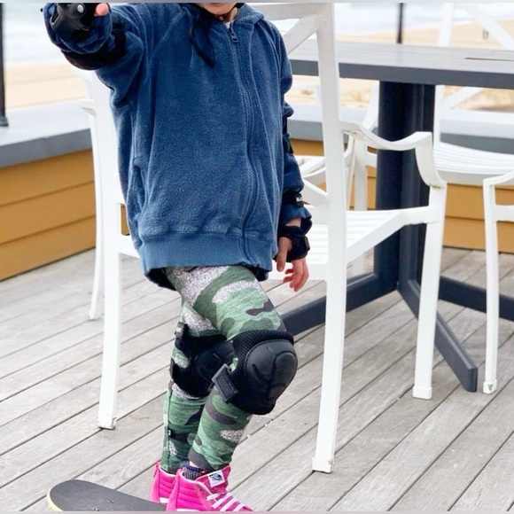 NWT Terez Girls Glitter Camo Leggings - Picture 1 of 11